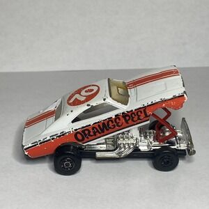 Vintage Matchbox 1971 Dodge Charger "Orange Peel" #74 Mopar Muscle Car‎ Dragster